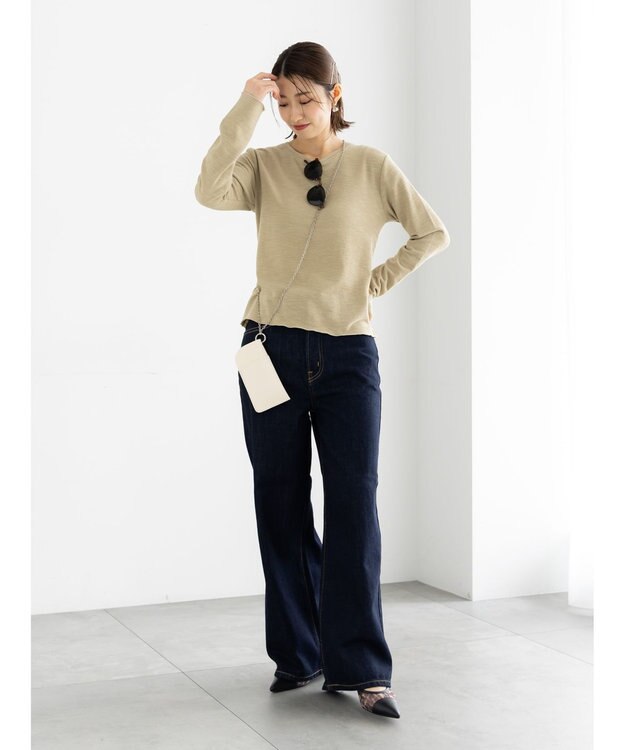 Te chichi 【EDWIN別注】WIDE FIT DENIM《2026 spring catalog item》 ネイビー