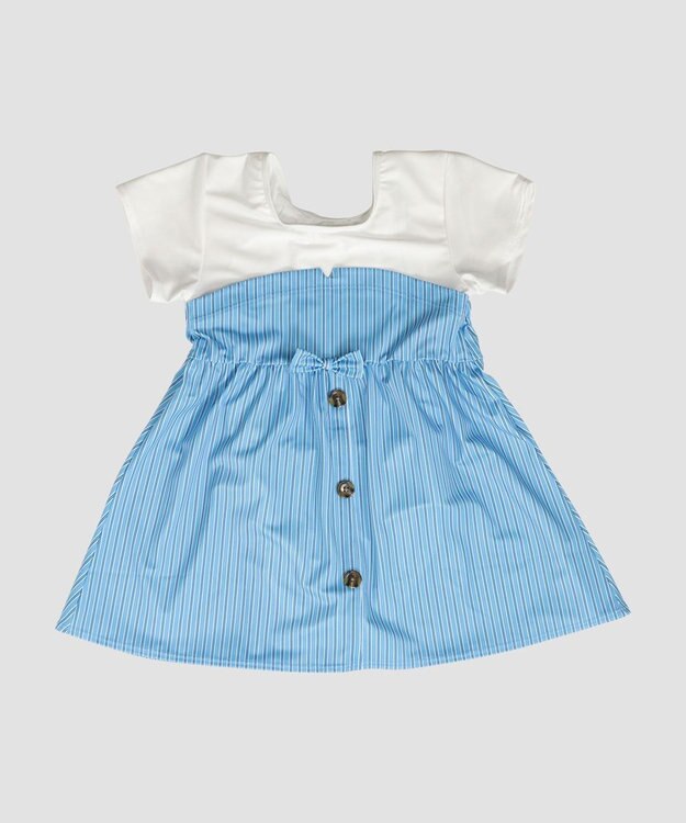 OP／FILA 【FILA】レイヤードワンピース水着 ブルー