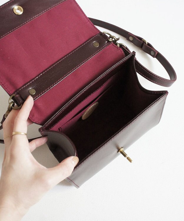 TIDEWAY MOSS SWITCH ショルダーバッグ ワイン