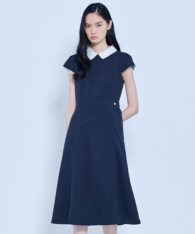 TOCCA 【00サイズあり】CALLA LILY SILHOUETTE ドレス ネイビー系