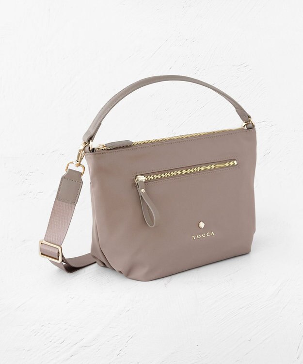 TOCCA T-LUX NYLONBAG バッグ ベージュ系