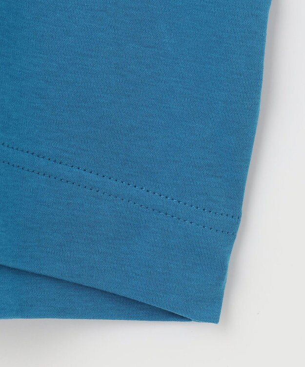 ANY 【接触冷感/UVケア】ビューティベーシックノースリーブタックTシャツ ブルー