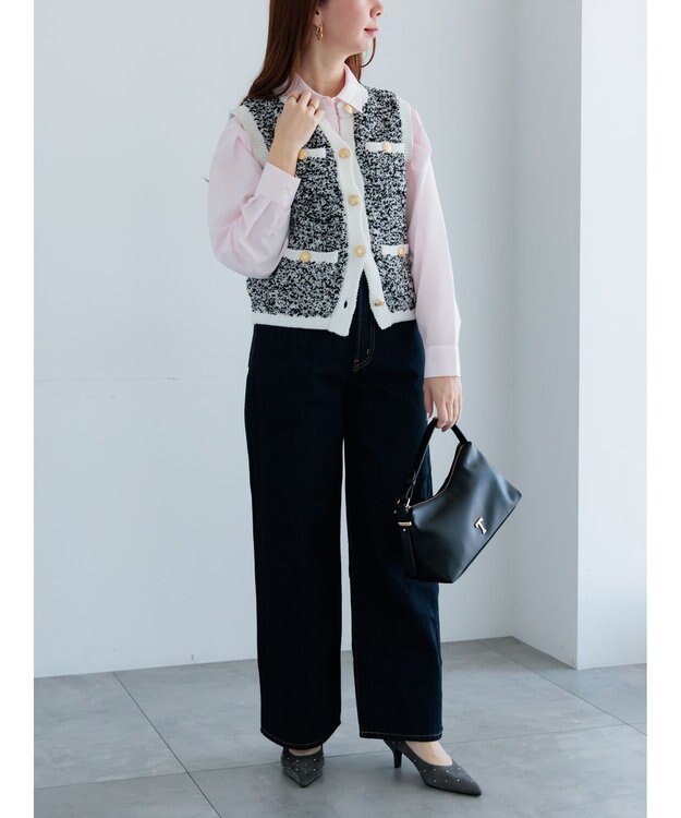 Te chichi 【EDWIN別注】WIDE FIT DENIM《2026 spring catalog item》 ネイビー