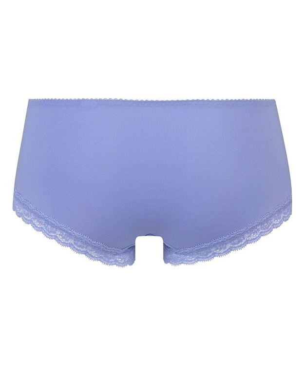 WACOAL ショーツ ボーイレングス 【リボンブラ】 BRB413とペア はきこみ丈あさめ やわらかく伸びる素材（バック） レディース PRA613 /ワコール ブルー