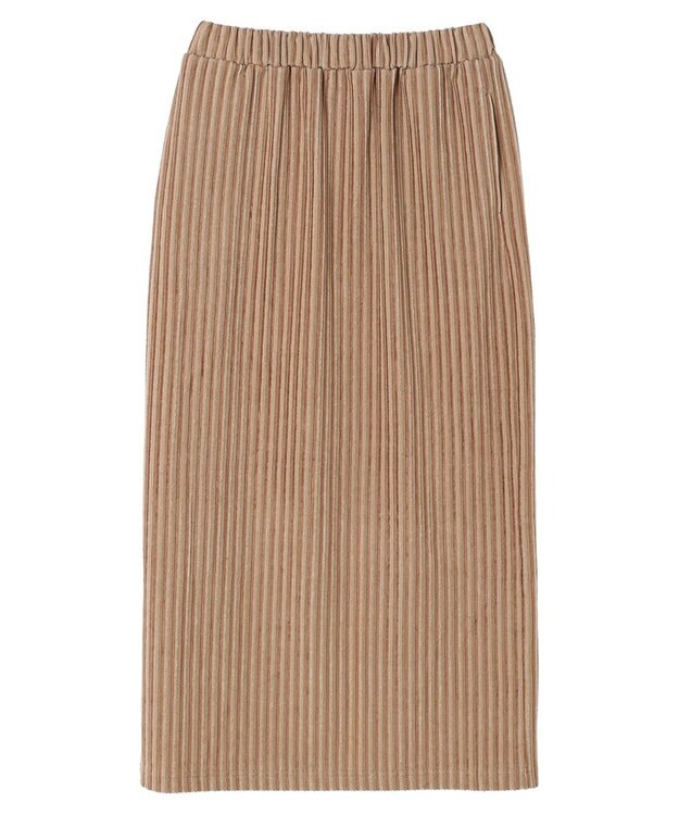 Green Parks ・ＳＵＧＡＲ　ＳＰＯＯＮ　多色コールナロースカート Beige