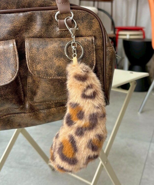 WEGO もふもふしっぽキーホルダー 柄1