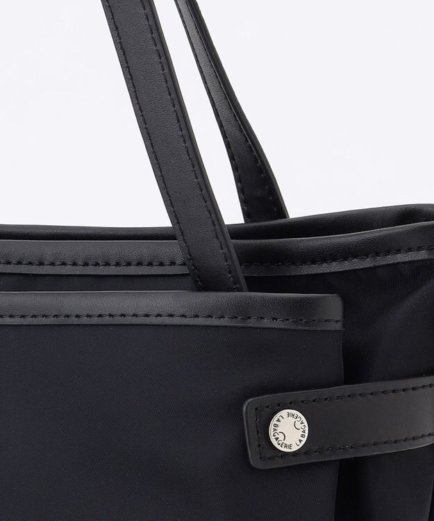 LA BAGAGERIE 【撥水ナイロン】ベーシック2WAYミニトート ブラック