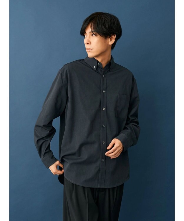 CRAFT STANDARD BOUTIQUE Ｔ／Ｒ　ＢＤシャツ Charcoal Gray