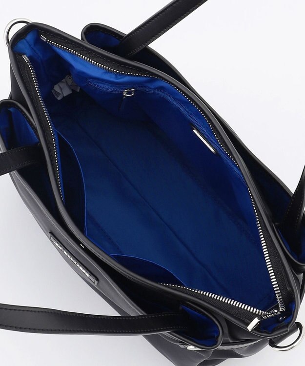 LA BAGAGERIE 【撥水ナイロン】ベーシック2WAYミニトート ブラック