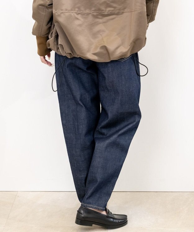 caqu FS narrow barrel ナローバレルデニムパンツ re.birth