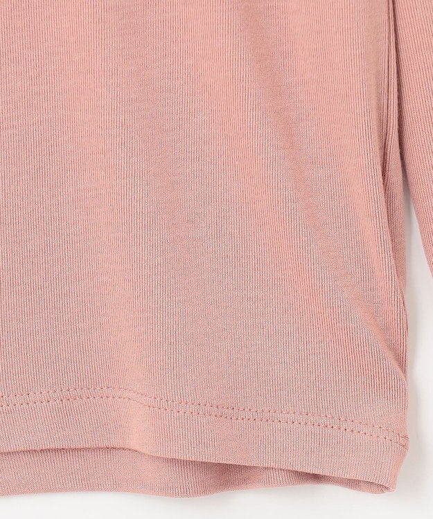 ANY L シアータートルネック ダスティピンク