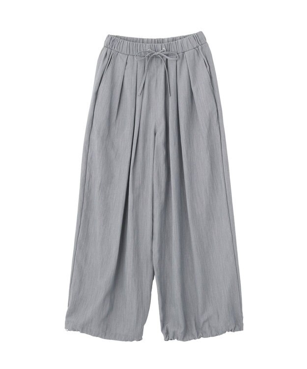 Green Parks ＳＥＴ２点キャミビスチェ＋ワイドパンツ Gray