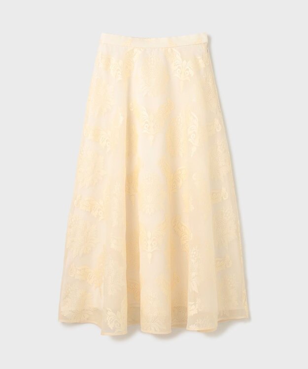 GRACE CONTINENTAL オーナメントロングスカート キナリ