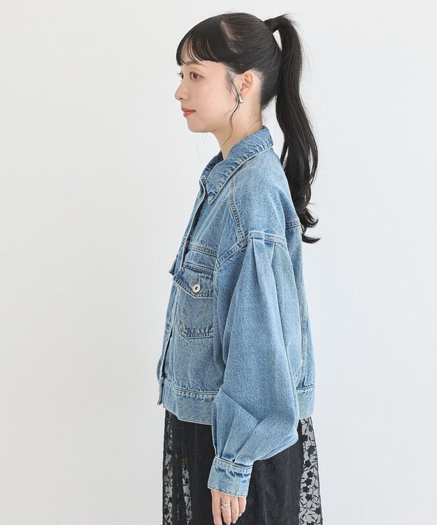 earth music&ecology デニムジャケット Medium Indigo