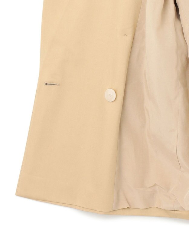 JOSEPH ソフトビスコーステーラリング　ダブルブレステッドジャケット Safari