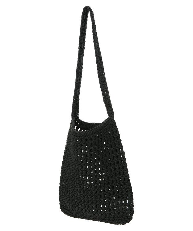 Green Parks ・ＱＵＯＮ　ハンドメイドメッシュワンショルダー Black