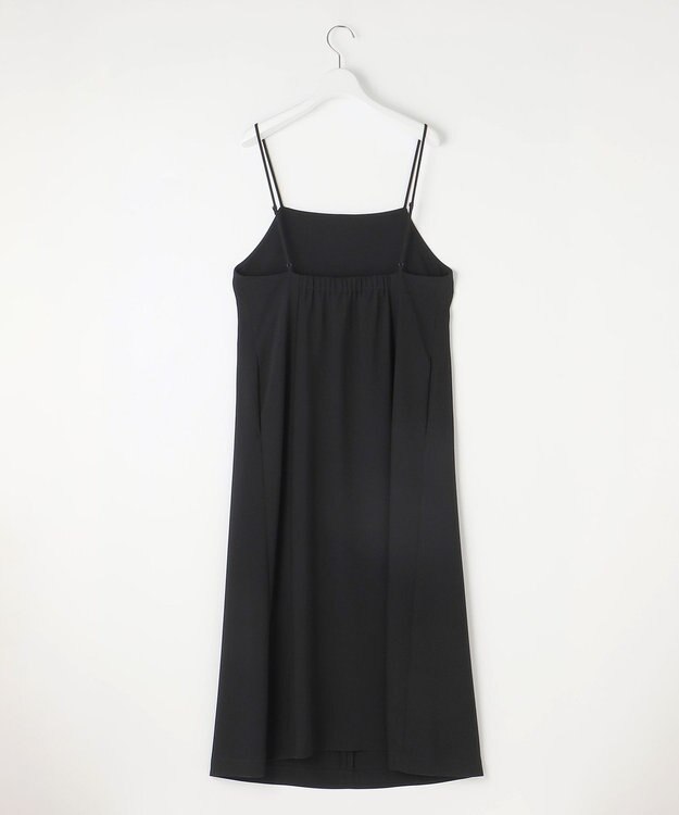 自由区 【洗える】ハイツイストキャミソール ワンピース ブラック