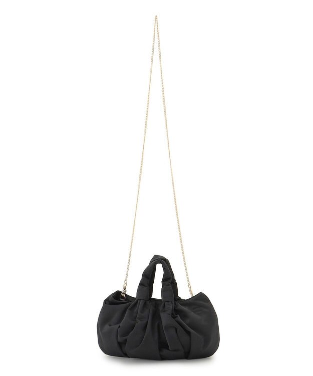 23区 【APPLAUDIR】ドレープバッグ ブラック系