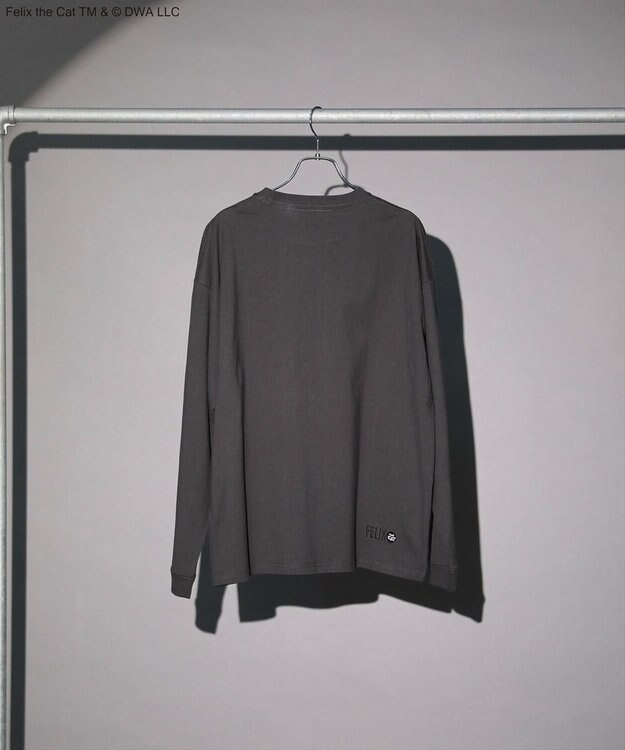 Green Parks ■ＦＥＬＩＸ　フェイスｐｔ　ロンＴＥＥ Charcoal Gray