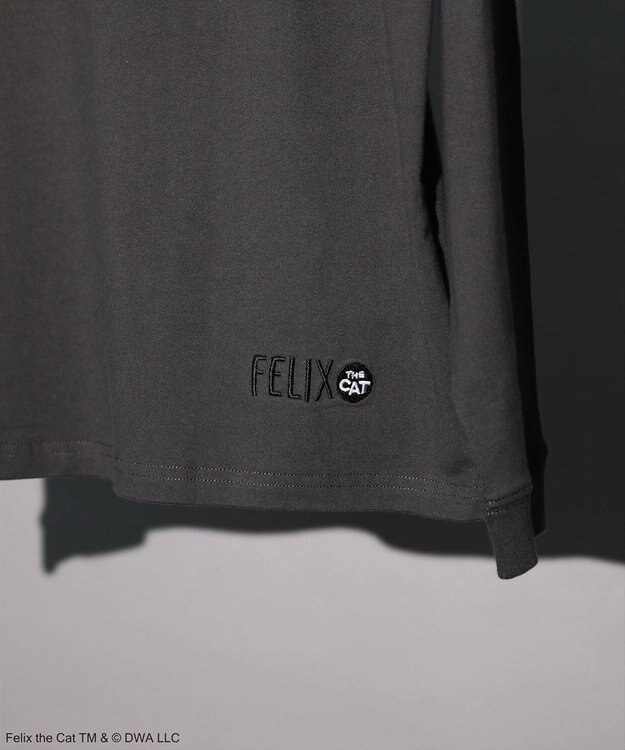 Green Parks ■ＦＥＬＩＸ　フェイスｐｔ　ロンＴＥＥ Charcoal Gray