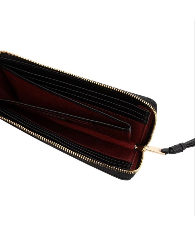 LANVIN en Bleu アーリ Lファスナー長財布 ブラック