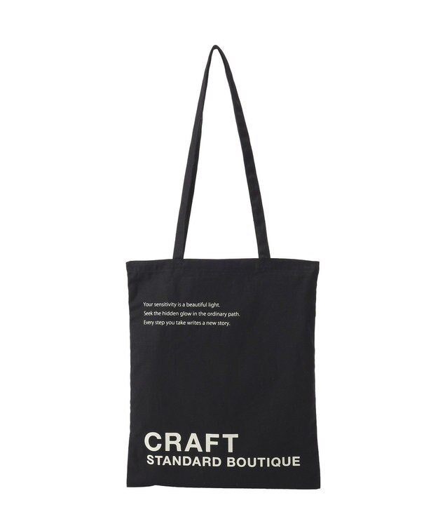CRAFT STANDARD BOUTIQUE クラフトロゴトートバック Black
