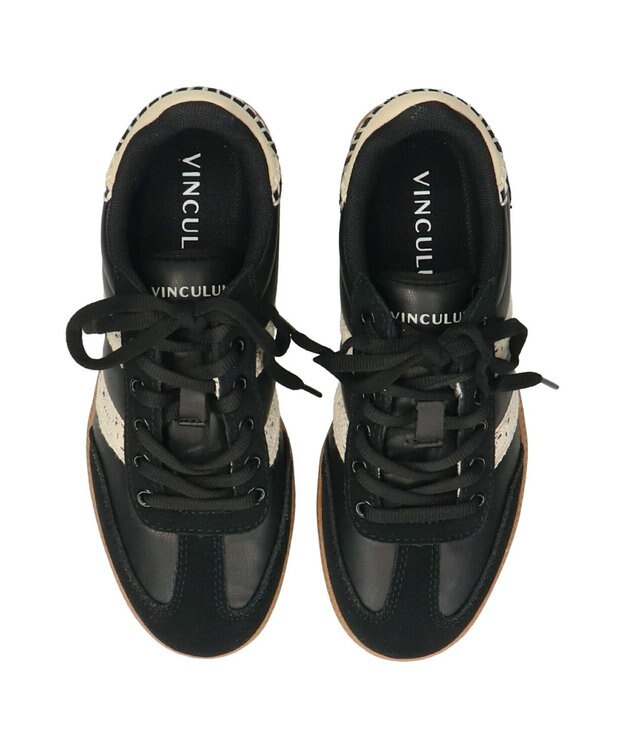 Bridget Birkin 【VINCULUM】ダブルサイドレーススニーカー ブラック