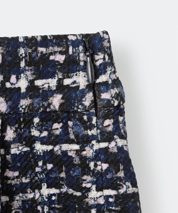 組曲 KIDS 【150-170㎝】ツイードライクジャージー ショートパンツ ネイビー系5