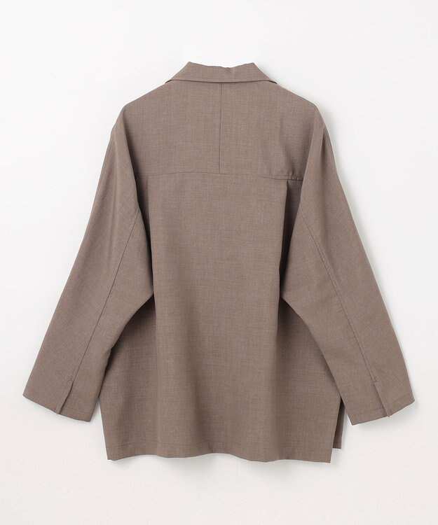 ANY テックリネンドルマンジャケット モカ