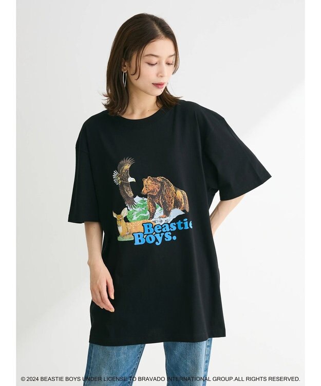 Green Parks ■ＢＥＡＳＴＩＥ　ＢＯＹＳ　ＡＮＩＭＡＬ　ＴＥＥ Black