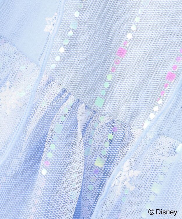 ANY KIDS 【ディズニープリンセス/フローズン】ドレス風 ワンピース サックスブルー<エルサ>