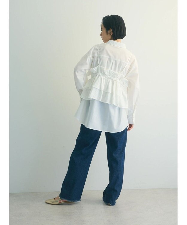 Green Parks armonia.ビスチェセットシャツチュニック White