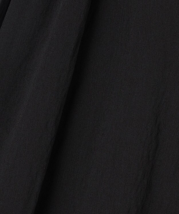 UNFILO シアーシャツ カーディガン ブラック