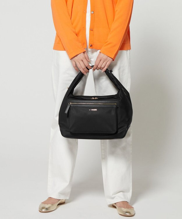 LA BAGAGERIE ループ2WAYショルダーバッグ　Mサイズ ブラック