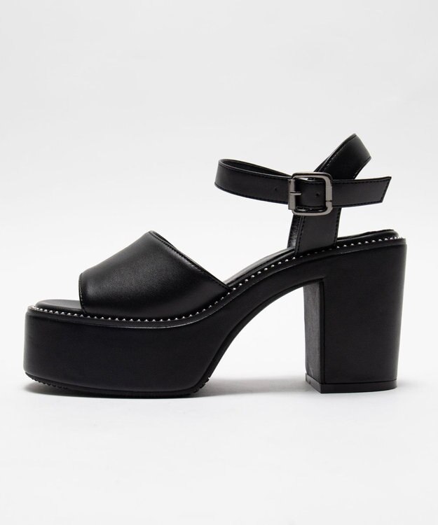 WEGO ヒールデザインサンダル 柄1