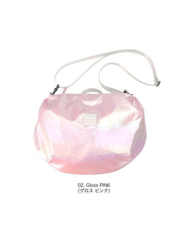ROOTOTE 3587【ルートート】LT.サコッシュ.ルミエ-B 02：グロス ピンク