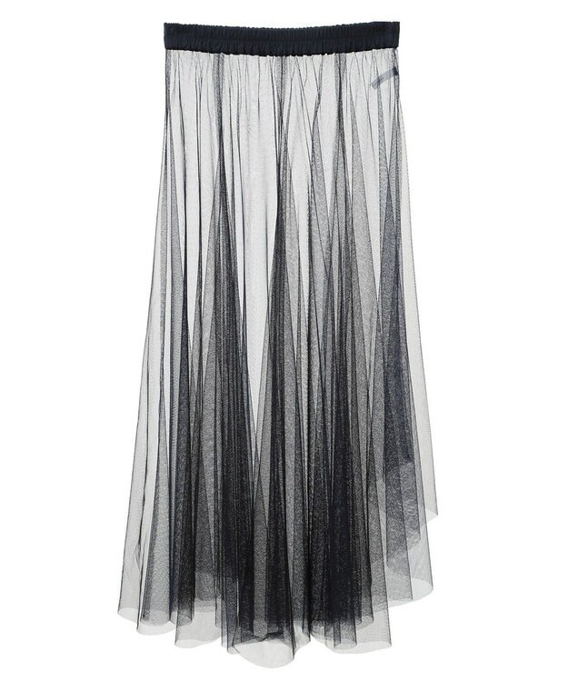 YECCA VECCA 【2点SET】マルチwayチュールスカート Navy