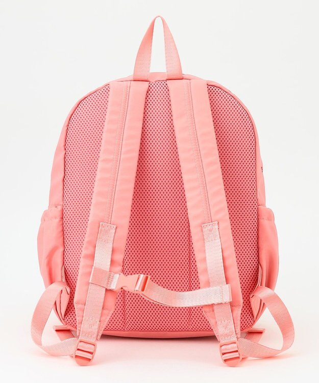 ANY KIDS 【10L容量】総柄刺繍リュック ピンク（イチゴ×サクランボ）