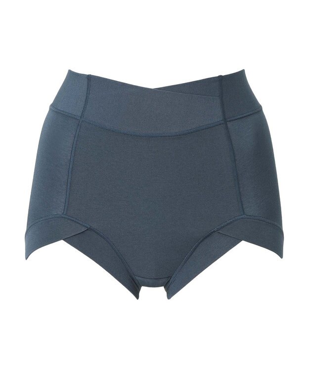 BRADELIS New York 【BRADELIS NewYork peace】　綿混楽々ハイウエストショーツ インディゴ