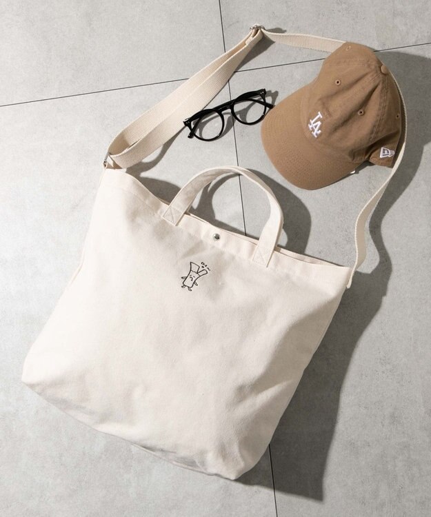 WEGO 2wayキャンバストート 柄21