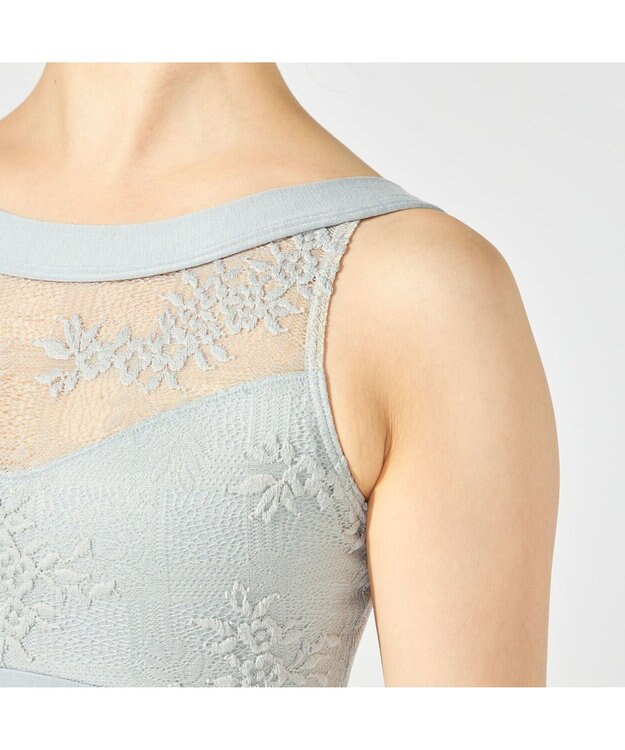 Chacott ノースリーブレオタード アクアグリーン