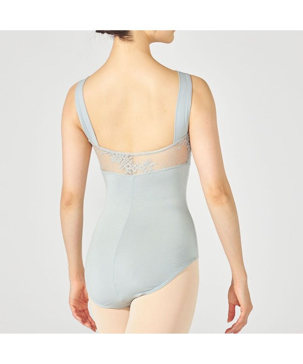 Chacott ノースリーブレオタード アクアグリーン