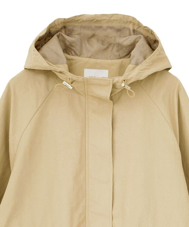 Green Parks 撥水加工ミディ丈マウンテンパーカー Beige