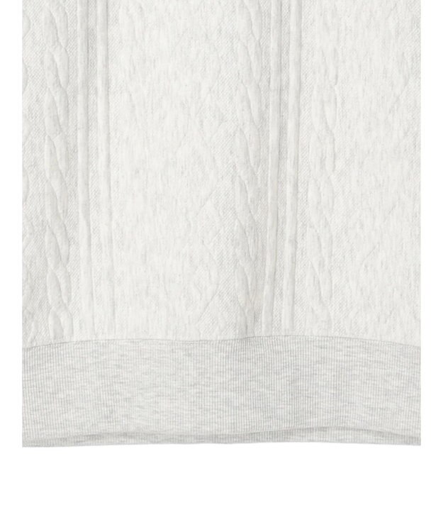 CRAFT STANDARD BOUTIQUE ケーブル柄カットプルオーバー2 Oatmeal