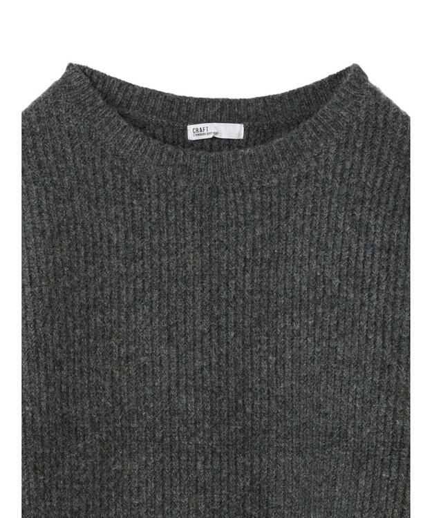 CRAFT STANDARD BOUTIQUE ブークレニットプルオーバー Dark Gray Mixture