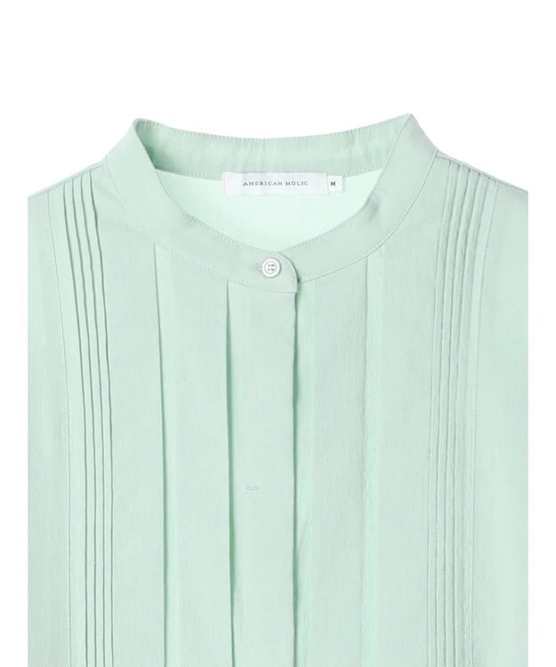 AMERICAN HOLIC ブザムバックボタンチュニック Mint