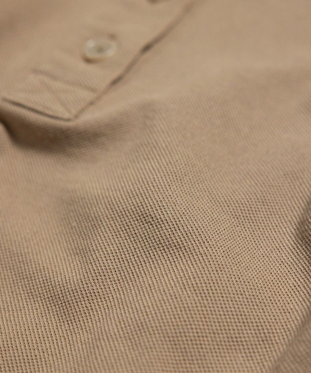 LENO POLO SHIRT / ポロシャツ CAFE AU LAIT