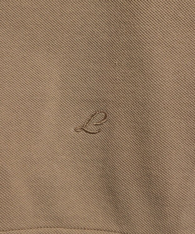 LENO POLO SHIRT / ポロシャツ CAFE AU LAIT