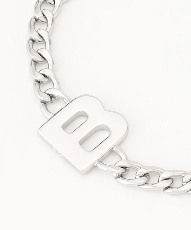 ICB アイコンロゴブレスレット シルバー系