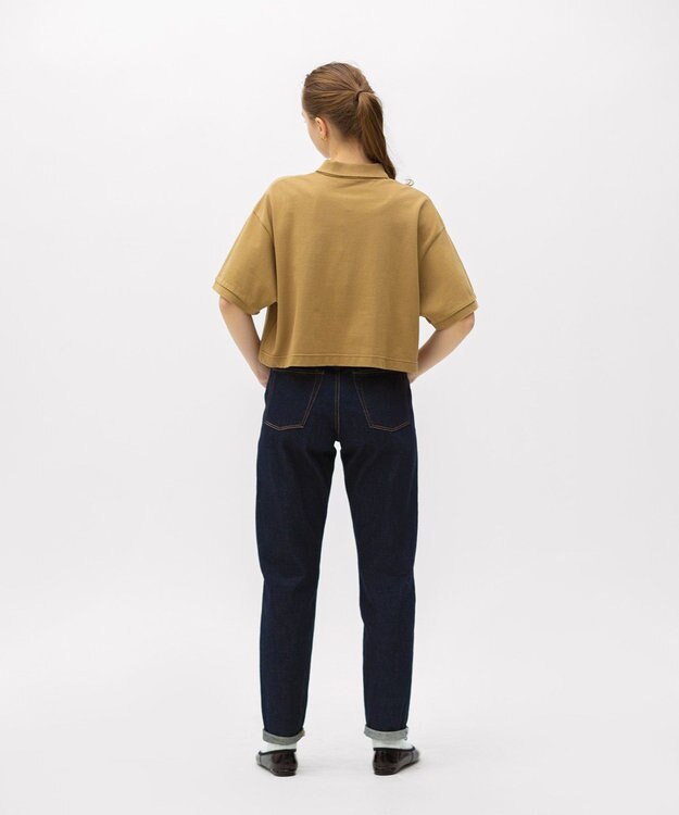 LENO POLO SHIRT / ポロシャツ CAFE AU LAIT